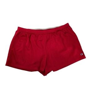 Women’s Champion Red Athletic Shorts Size XL